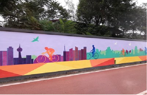 信丰墙体彩绘-围墙