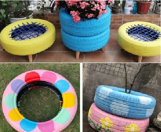 信丰墙体彩绘-变废为宝