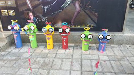 信丰商业区彩绘