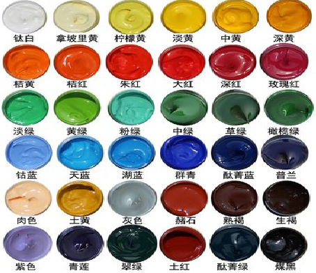 信丰墙绘颜色的选择有讲究。