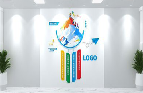 信丰公司企业形象墙的工艺材料有哪些？